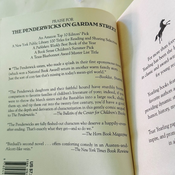 The Penderwicks On Graham Street Jeanne Birdsall - Picture 2 of 7